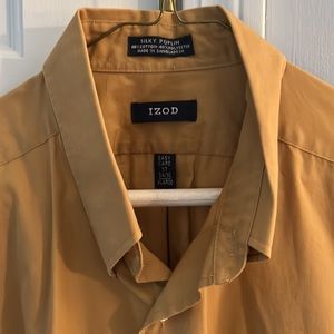 Izod button down men’s dress shirt